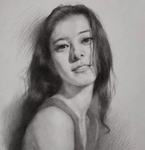 教你画素描明星头像,从轮廓到神韵的绘画艺术之旅